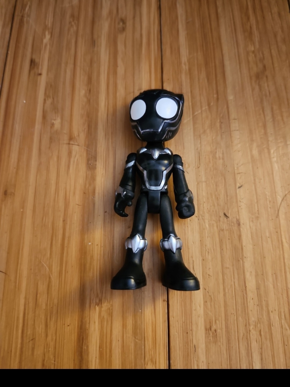 Black panther action figure.